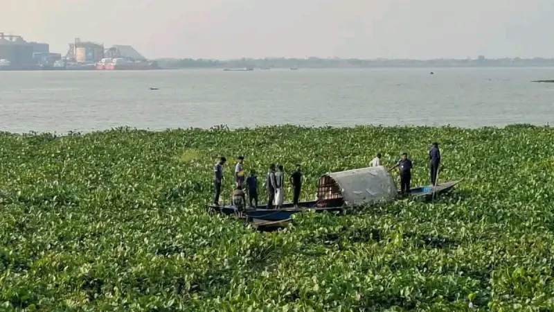 মুন্সিগঞ্জে মেঘনা নদী থেকে অজ্ঞাত যুবকের লাশ উদ্ধার
